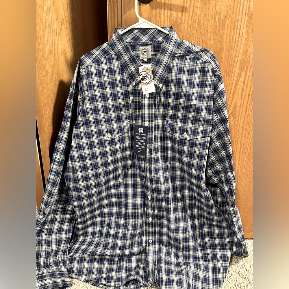 NWT Cinch Mens western shirt (XL)